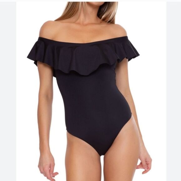 Trina Turk Monaco One Piece Swim Suit - Picture 1 of 7